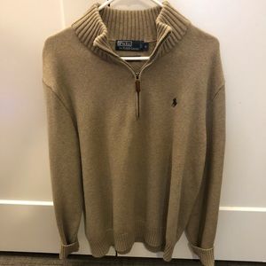 Polo Ralph Lauren Cotton Half-Zip Sweater